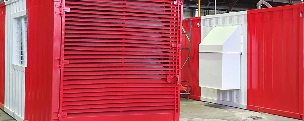 фото Дизельный генератор АРГУС мощность 150 кВт 400В 6RT80-176DE в утепленном контейнере "Север" с дополнительным шумопоглощением