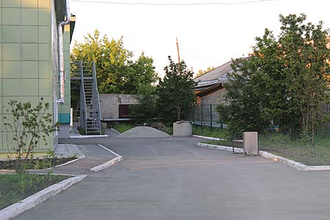 Определение площадки для установки контейнера «Север» с дизельной электростанцией АД 400-Т400-2РБК