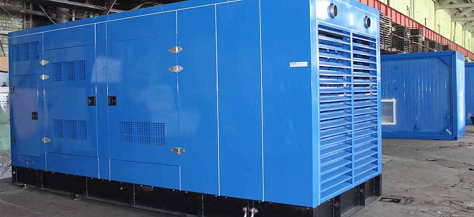 фото ДГУ в кожухе АД500